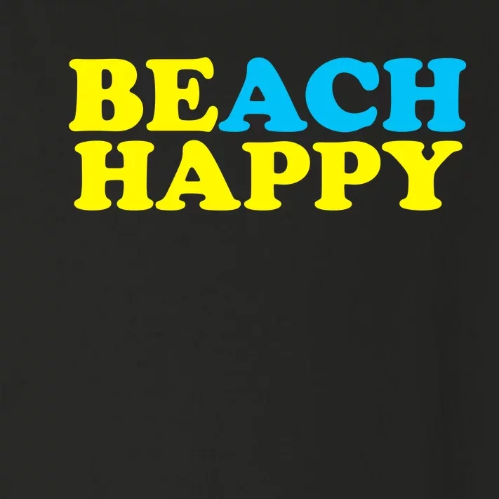 Beach Happy Toddler Long Sleeve Shirt