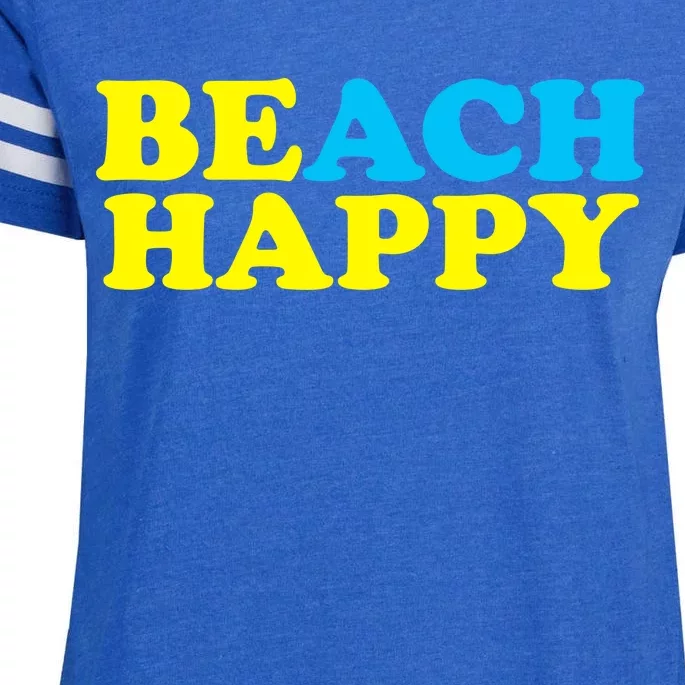 Beach Happy Enza Ladies Jersey Football T-Shirt