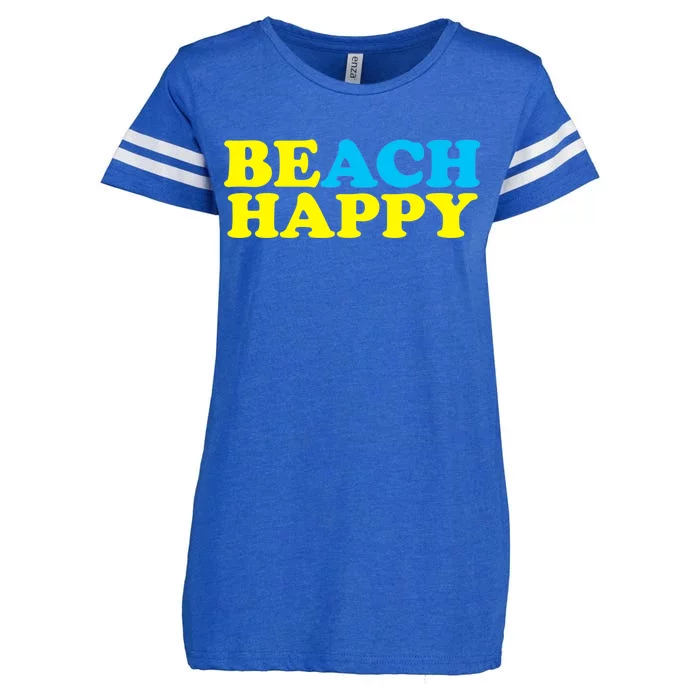 Beach Happy Enza Ladies Jersey Football T-Shirt