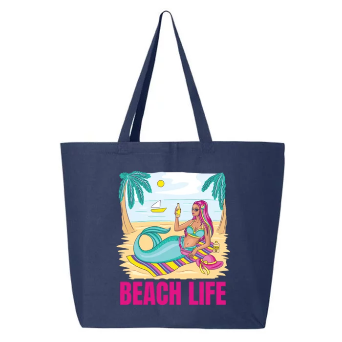 Beach Life Mermaid 25L Jumbo Tote