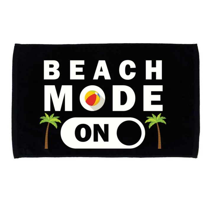 Beach Mode On Microfiber Hand Towel