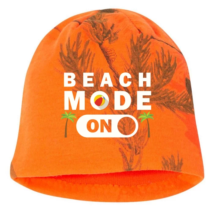 Beach Mode On Kati - Camo Knit Beanie