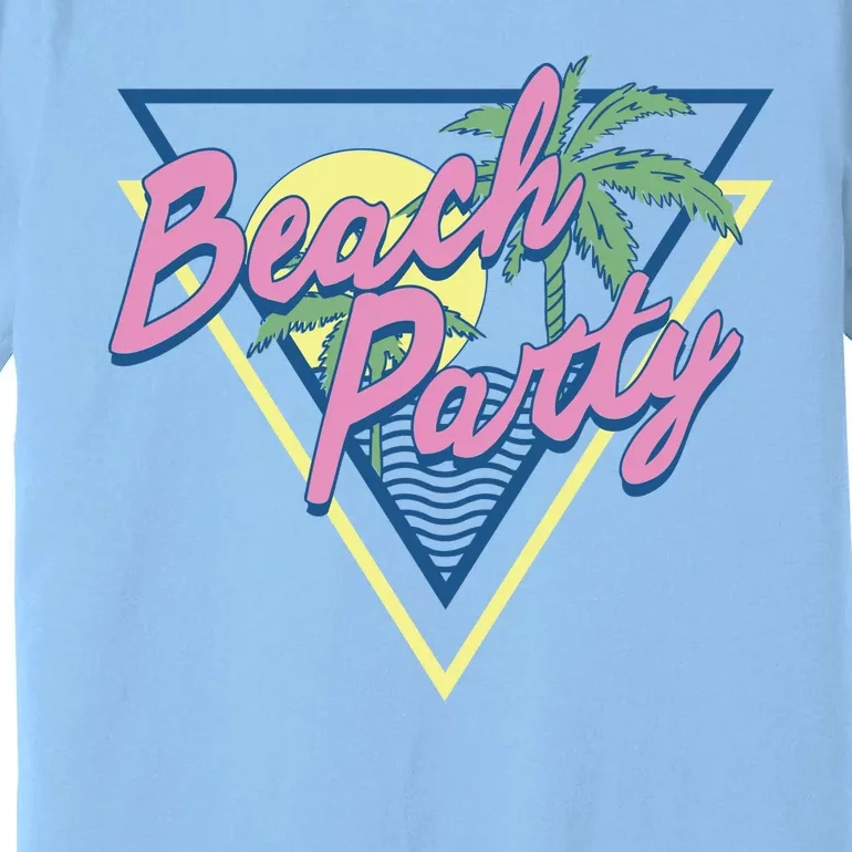 Beach Party Retro Wave Style Premium T-Shirt