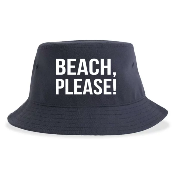 Beach Please Sustainable Bucket Hat