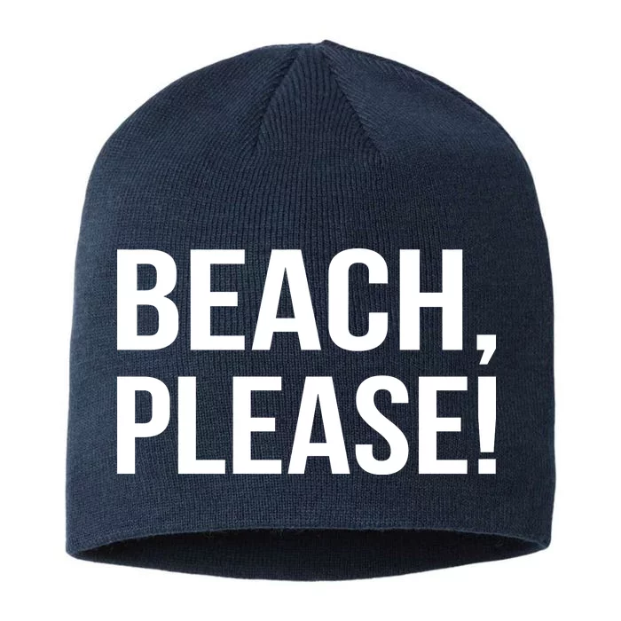 Beach Please 8 1/2in Sustainable Knit Beanie