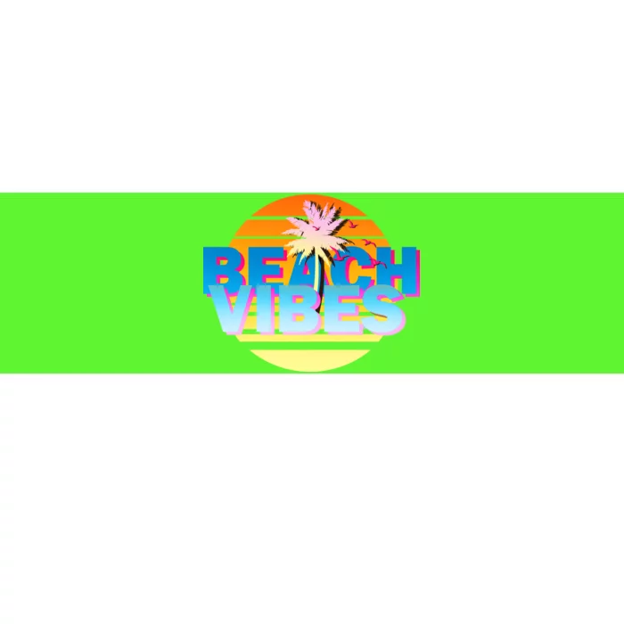 Beach Vibes Bumper Sticker