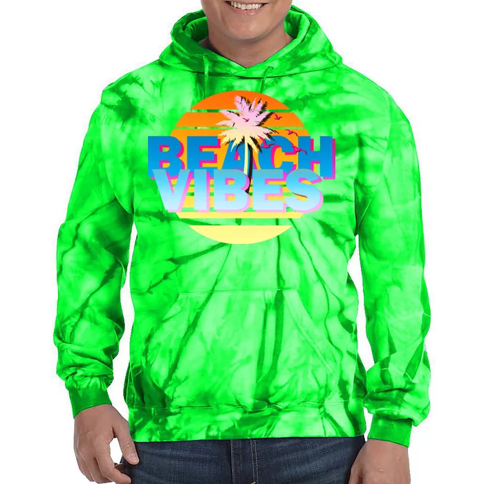 Beach Vibes Tie Dye Hoodie