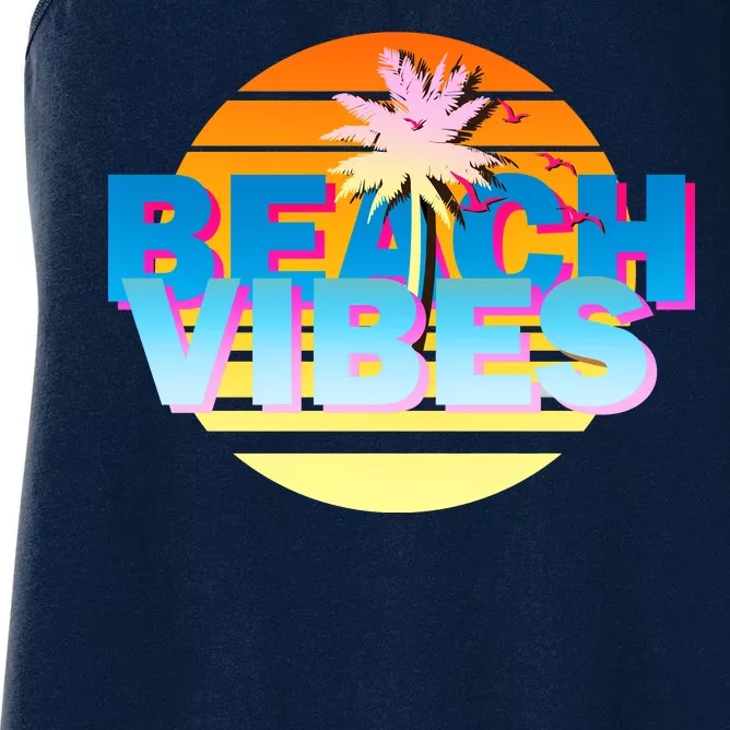 Beach Vibes Women's Racerback Tank