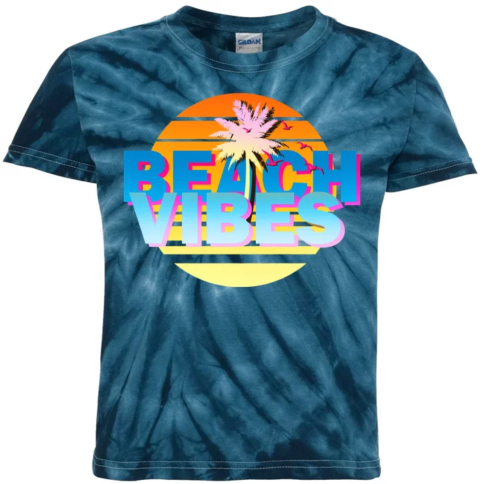 Beach Vibes Kids Tie-Dye T-Shirt