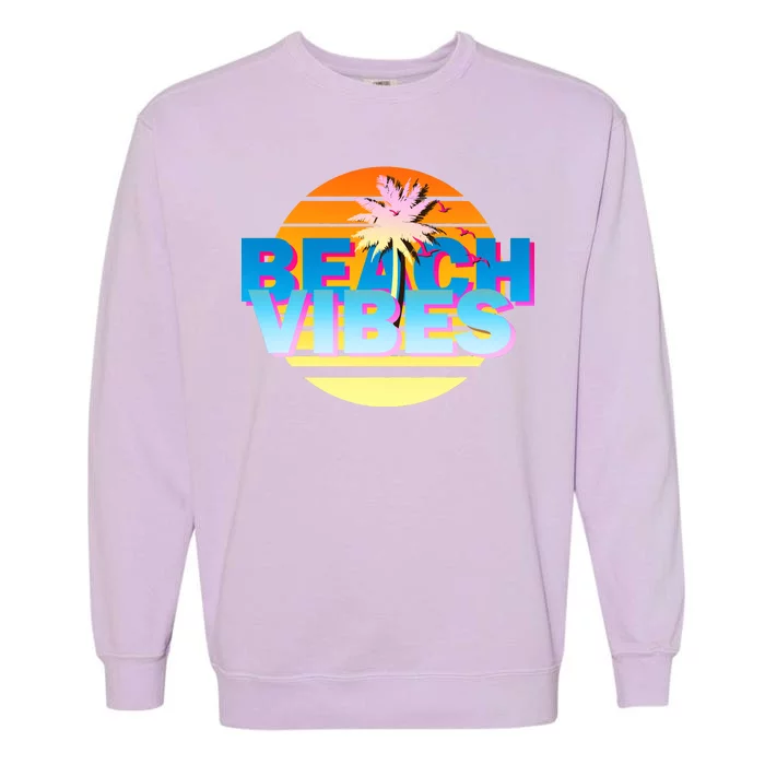 Beach Vibes Garment-Dyed Sweatshirt