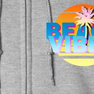 Beach Vibes Full Zip Hoodie