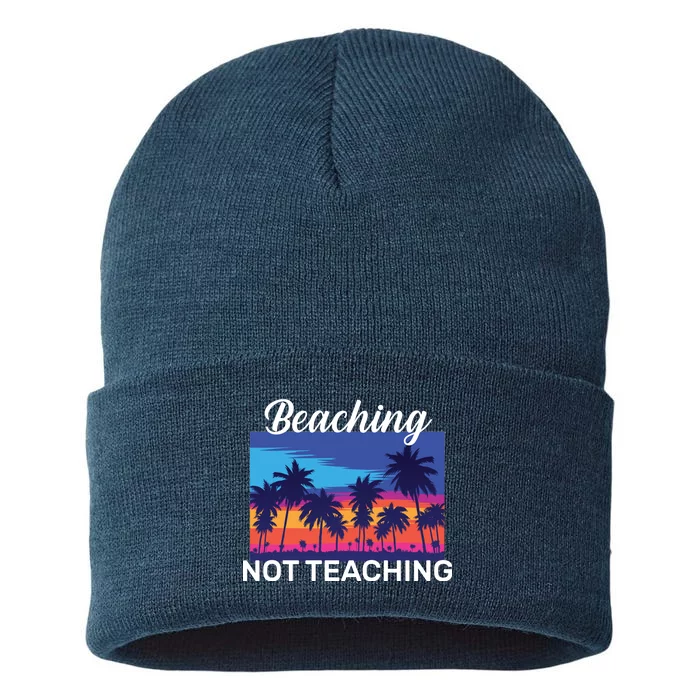 Beaching Not Teaching Sustainable Knit Beanie