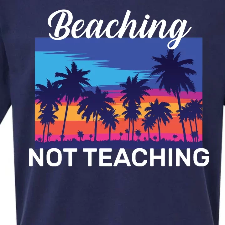 Beaching Not Teaching Sueded Cloud Jersey T-Shirt