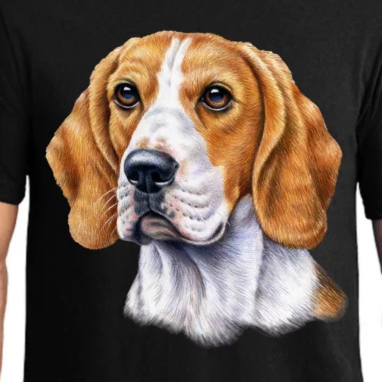 Beagle Face Pajama Set