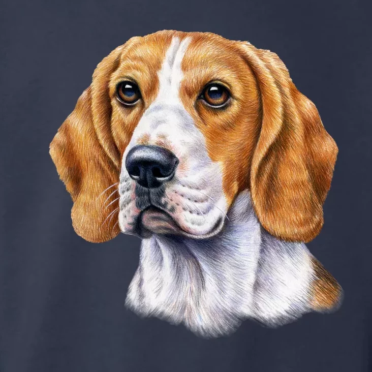 Beagle Face Toddler Hoodie