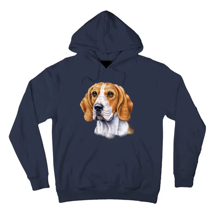 Beagle Face Tall Hoodie