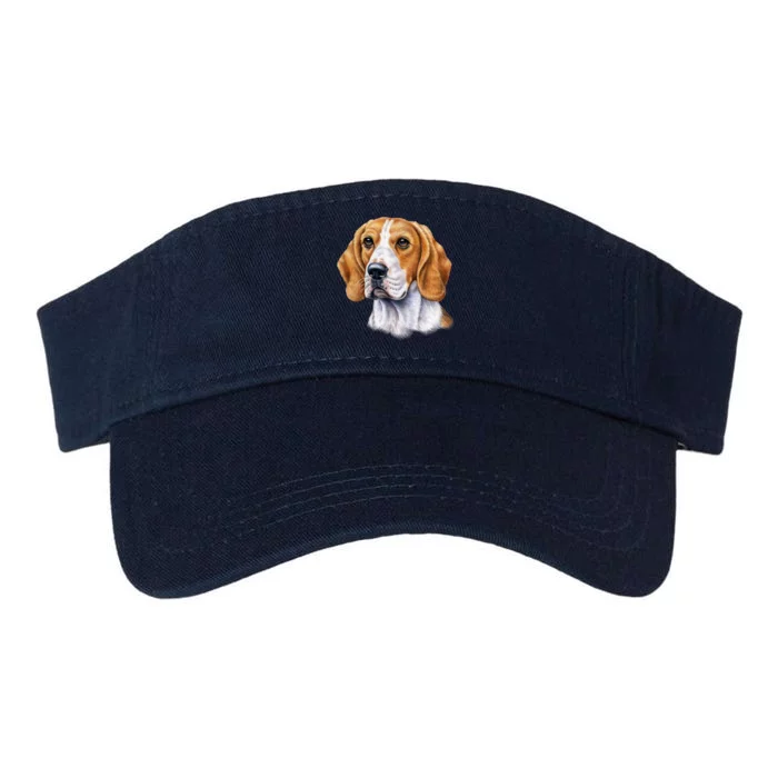 Beagle Face Valucap Bio-Washed Visor