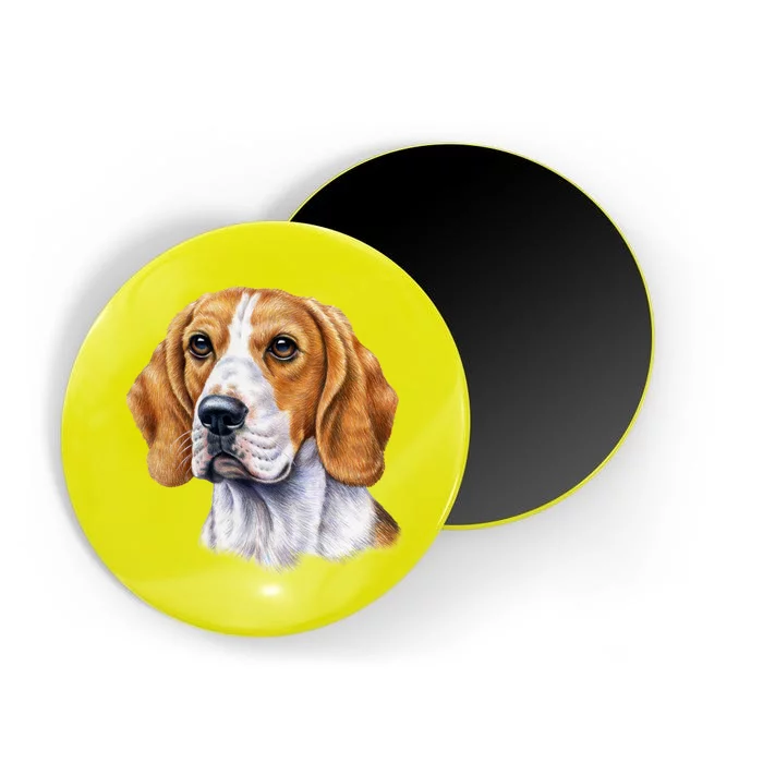 Beagle Face Magnet