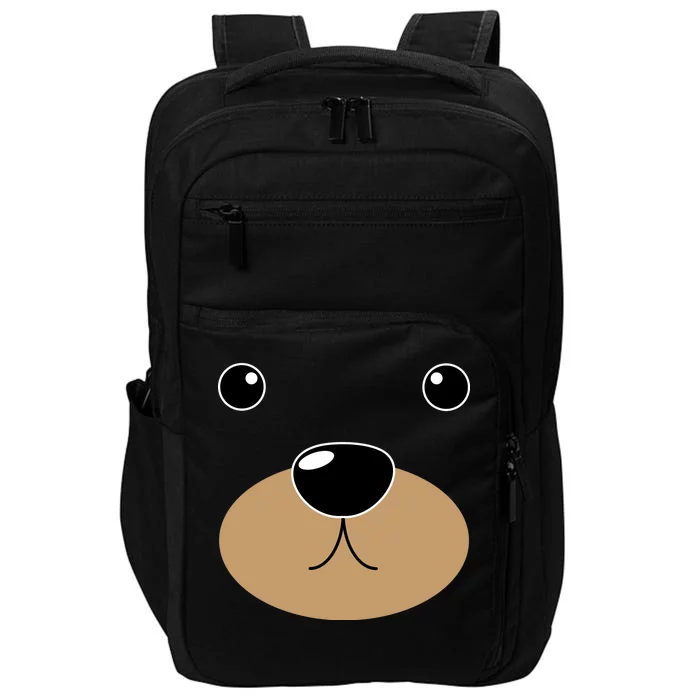 Bear Costume Face Impact Tech Backpack