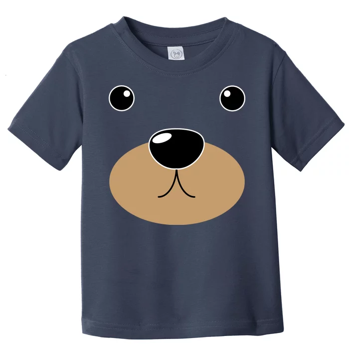 Bear Costume Face Toddler T-Shirt