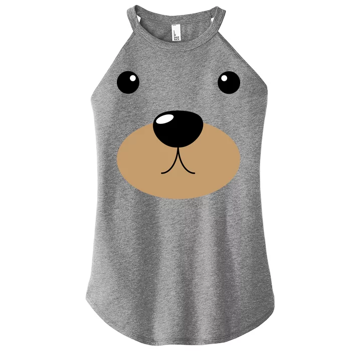 Bear Costume Face Women’s Perfect Tri Rocker Tank