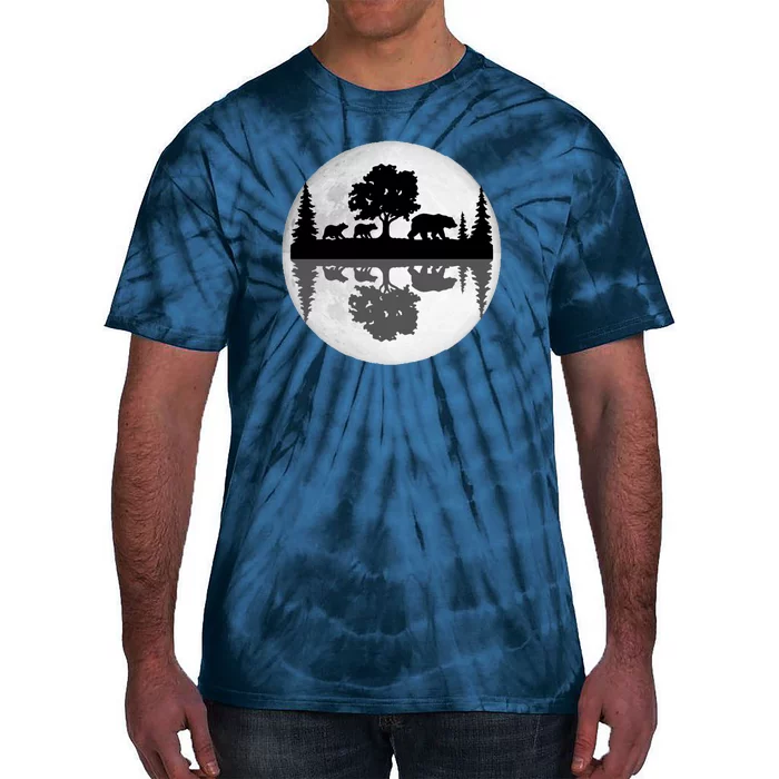 Bear Moon Wilderness Tie-Dye T-Shirt