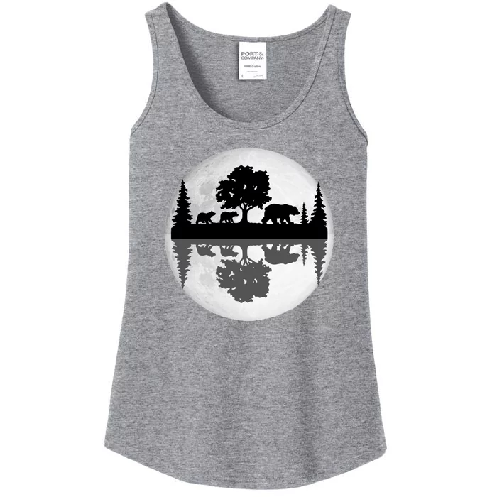 Bear Moon Wilderness Ladies Essential Tank