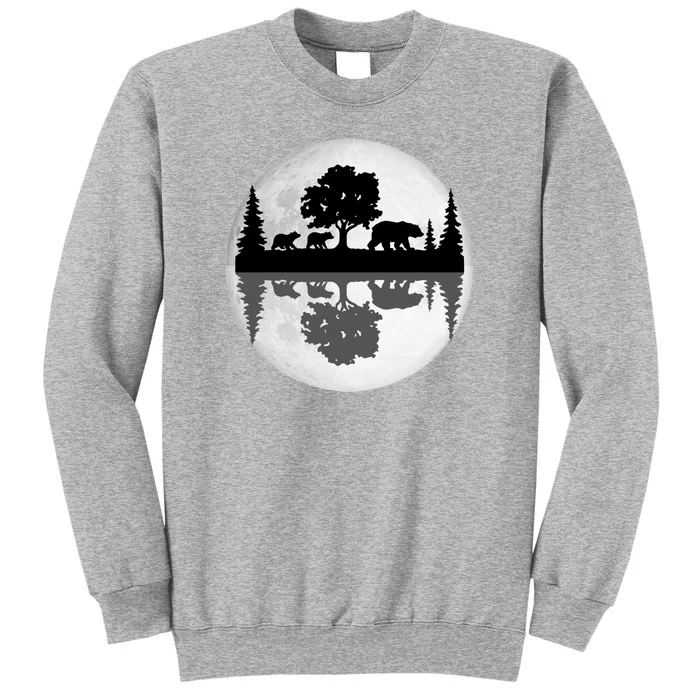 Bear Moon Wilderness Tall Sweatshirt