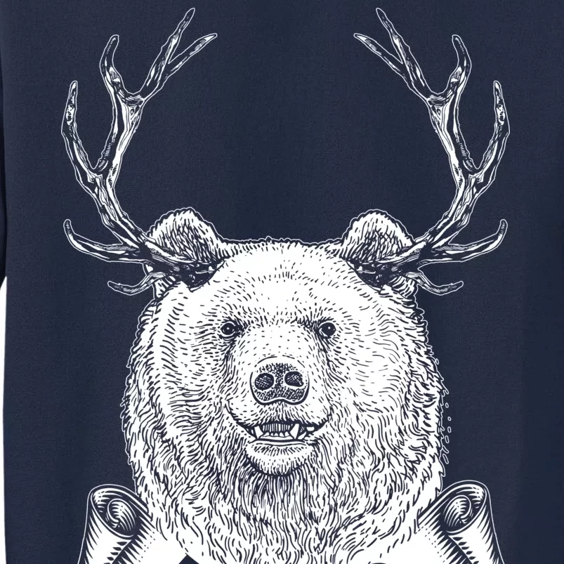 Bear Plus Deer Equals BEER Tall Sweatshirt