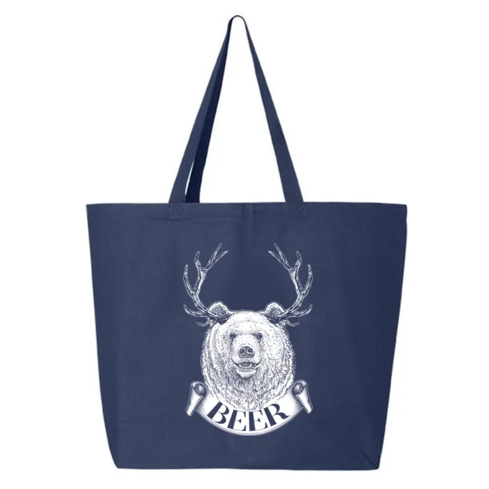 Bear Plus Deer Equals BEER 25L Jumbo Tote