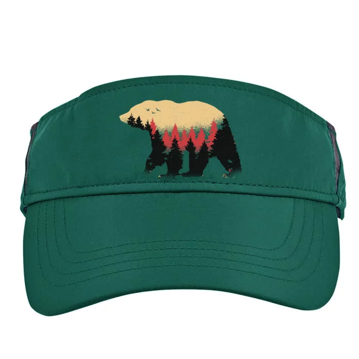 Bear Trees Adult Drive Performance Visor