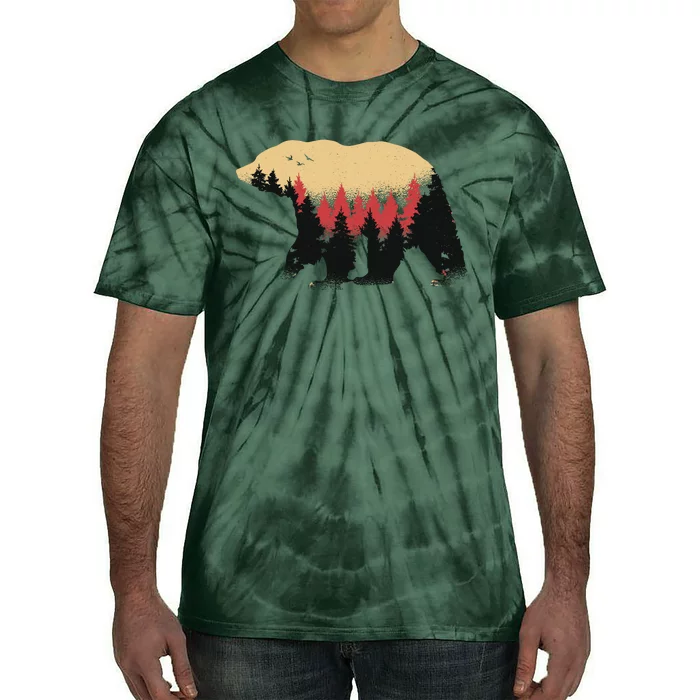 Bear Trees Tie-Dye T-Shirt