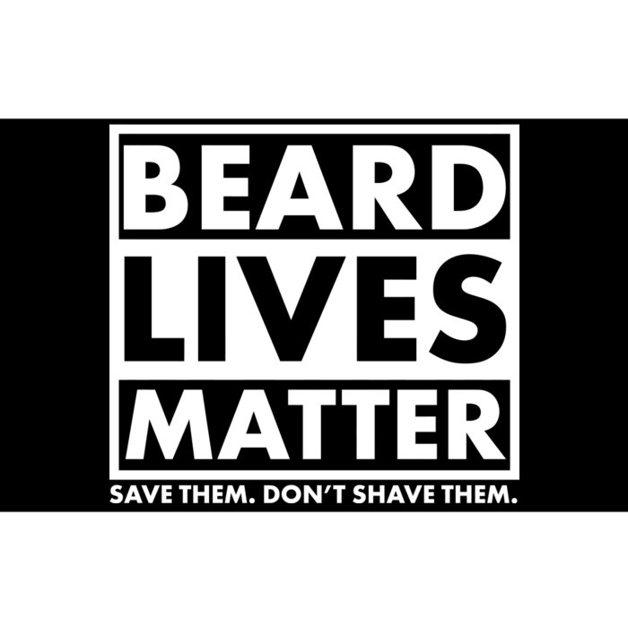 Beard Lives Matter Bumper Sticker