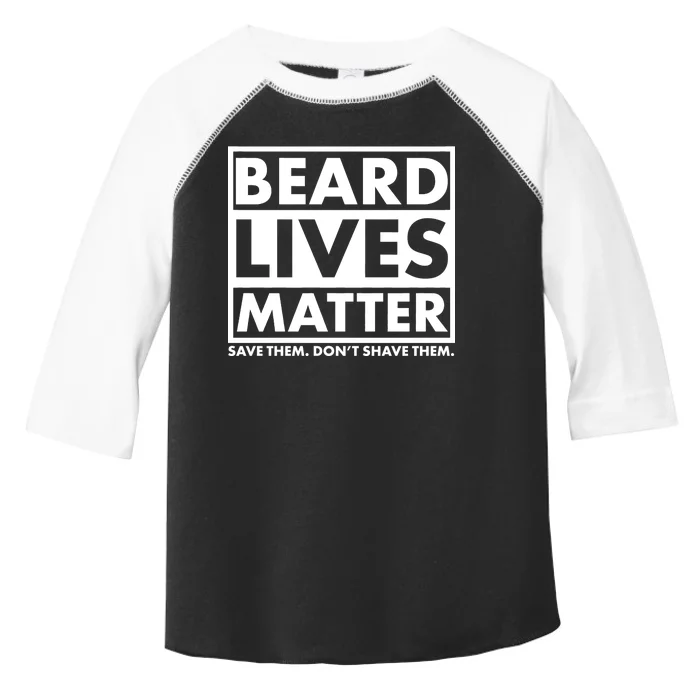 Beard Lives Matter Toddler Fine Jersey T-Shirt