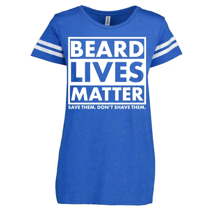 Beard Lives Matter Enza Ladies Jersey Football T-Shirt