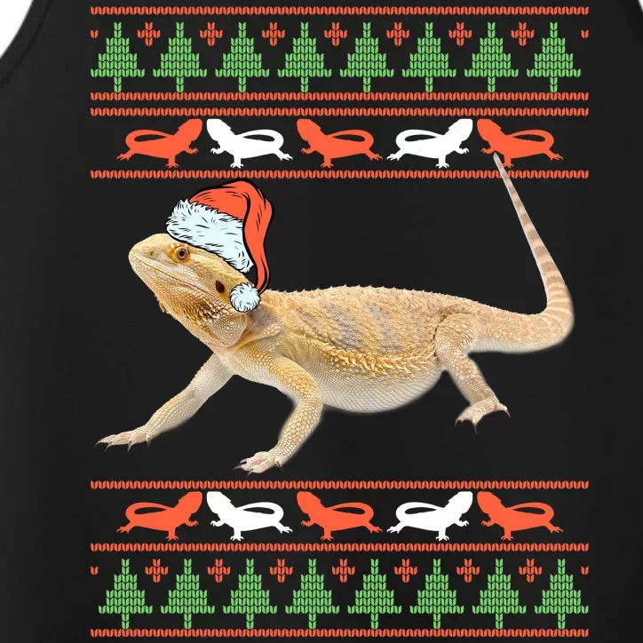 Bearded Dragon Christmas Performance Tank