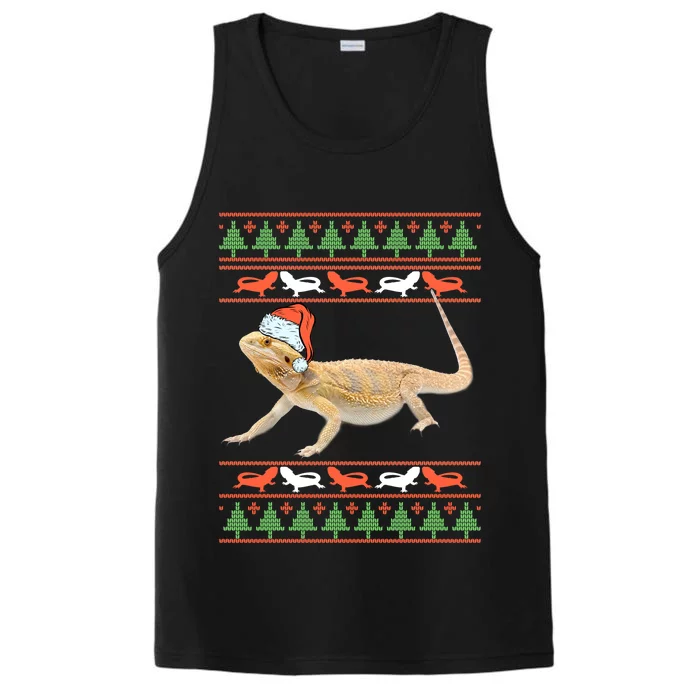 Bearded Dragon Christmas Performance Tank