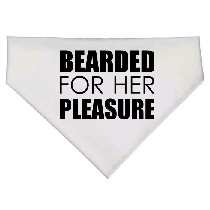 Bearded For Her Pleasure Beard USA-Made Doggie Bandana