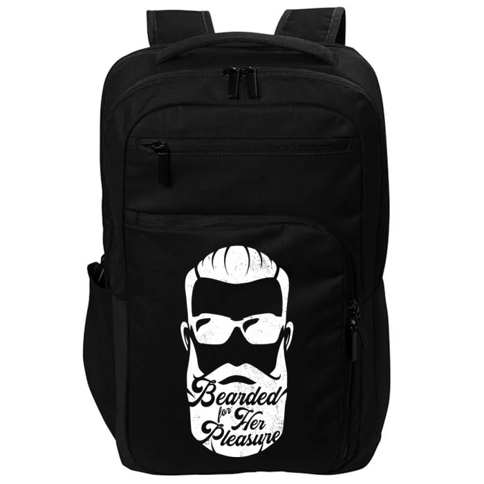 Bearded For Her Pleasure Funny Impact Tech Backpack