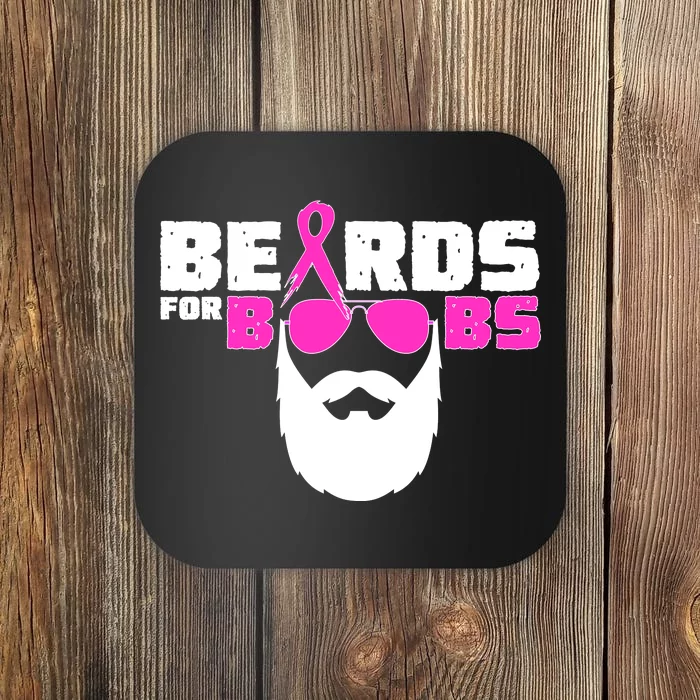 Beards For Boobs Coaster