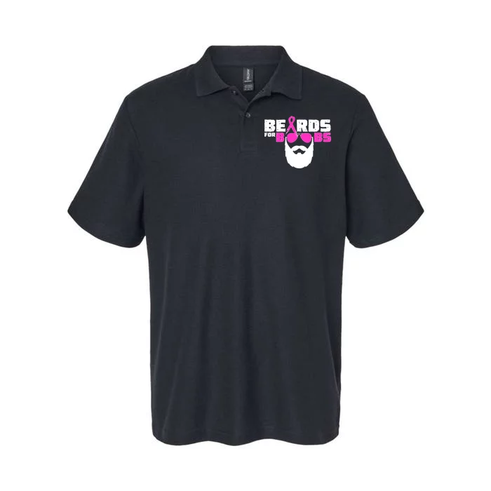 Beards For Boobs Softstyle Adult Sport Polo