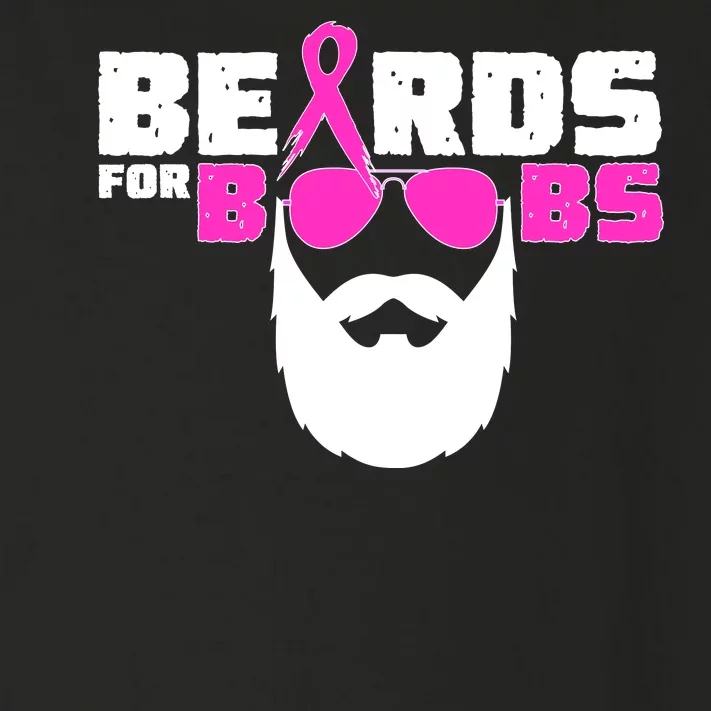 Beards For Boobs Toddler Long Sleeve Shirt