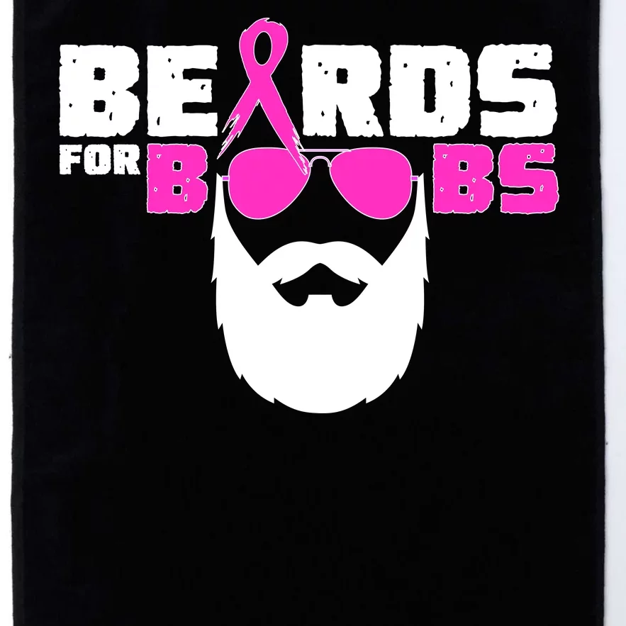 Beards For Boobs Platinum Collection Golf Towel