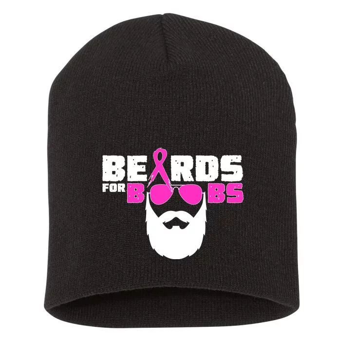 Beards For Boobs Short Acrylic Beanie