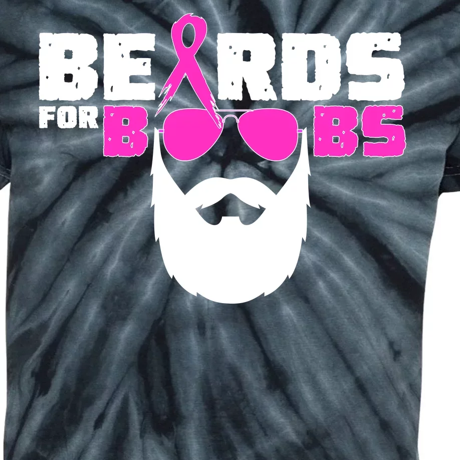 Beards For Boobs Kids Tie-Dye T-Shirt