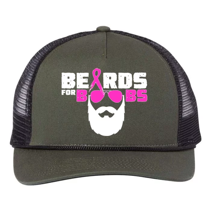 Beards For Boobs Retro Rope Trucker Hat Cap