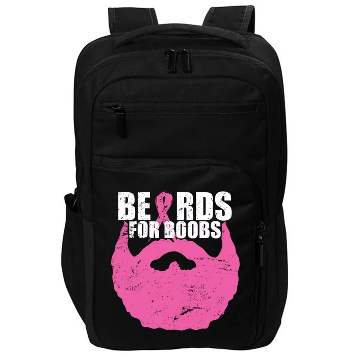 Beards For Boobs Breast Cancer Impact Tech Backpack