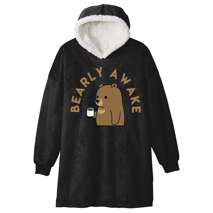 Bearly Awake Hooded Wearable Blanket