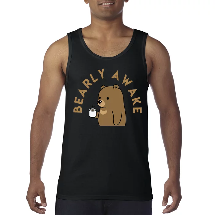 Bearly Awake Tank Top