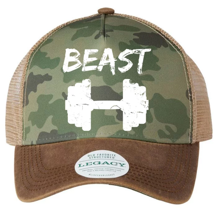 Beast Gym Logo Legacy Tie Dye Trucker Hat